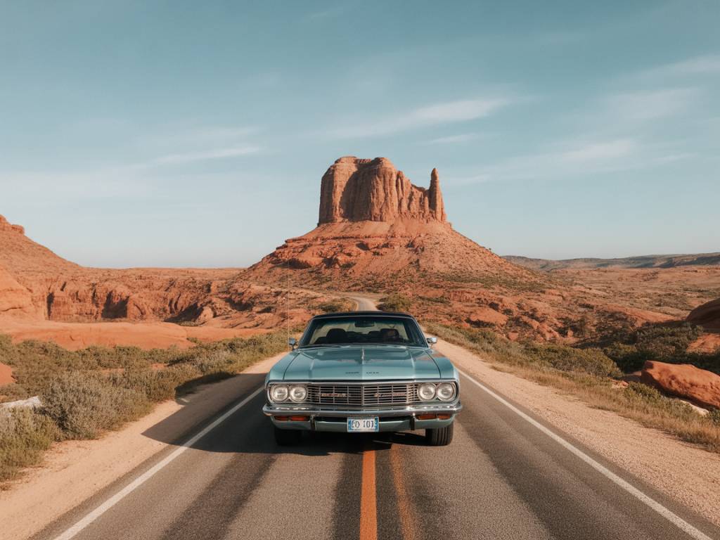 Roadtrip aux États-Unis en voiture de collection : l’Ouest américain comme vous ne l’avez jamais vu