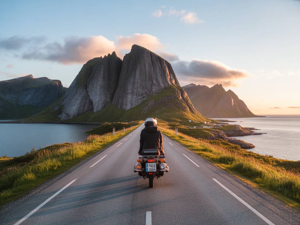 Roadtrip en Norvège en voiture ou à moto : sur la route des fjords, des îles Lofoten au Cap Nord