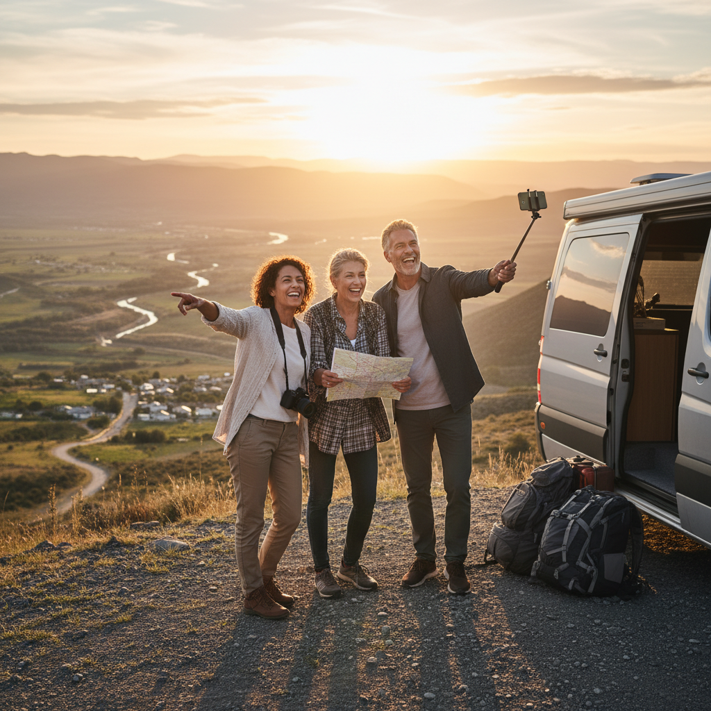 Les avantages du covoyage entre voyageurs solos de plus de 40 ans